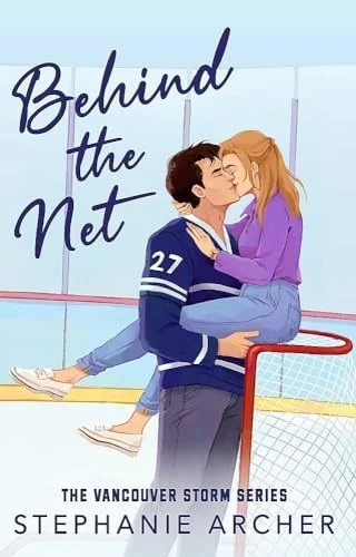 Behind the Net by Stephanie Archer book cover