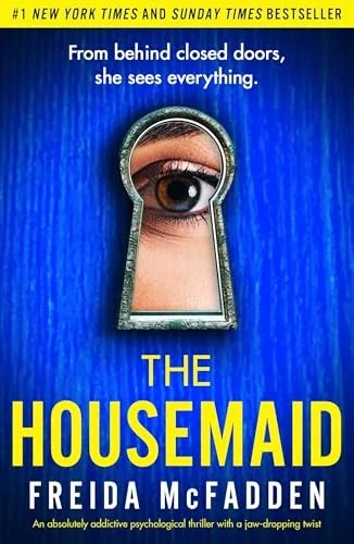 The Housemaid by Freida McFadden book cover