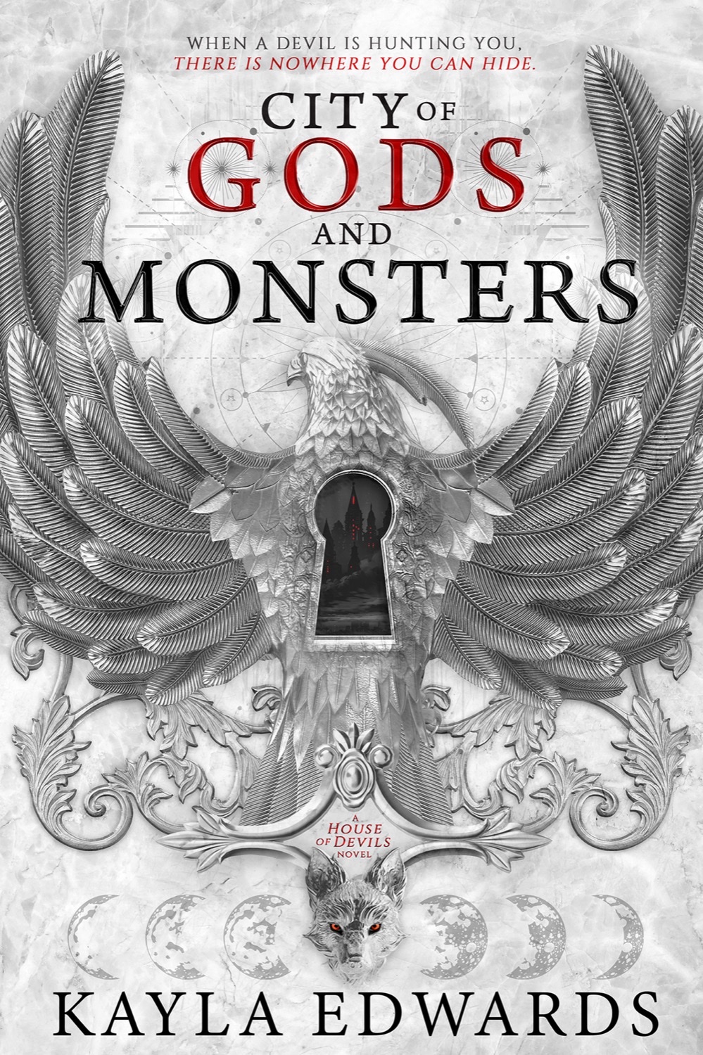 City of Gods and Monsters by Kayla Edwards book cover — reviewed by Amy Suto