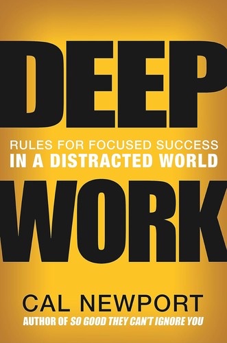 Deep Work book cover — reviewed by Amy Suto