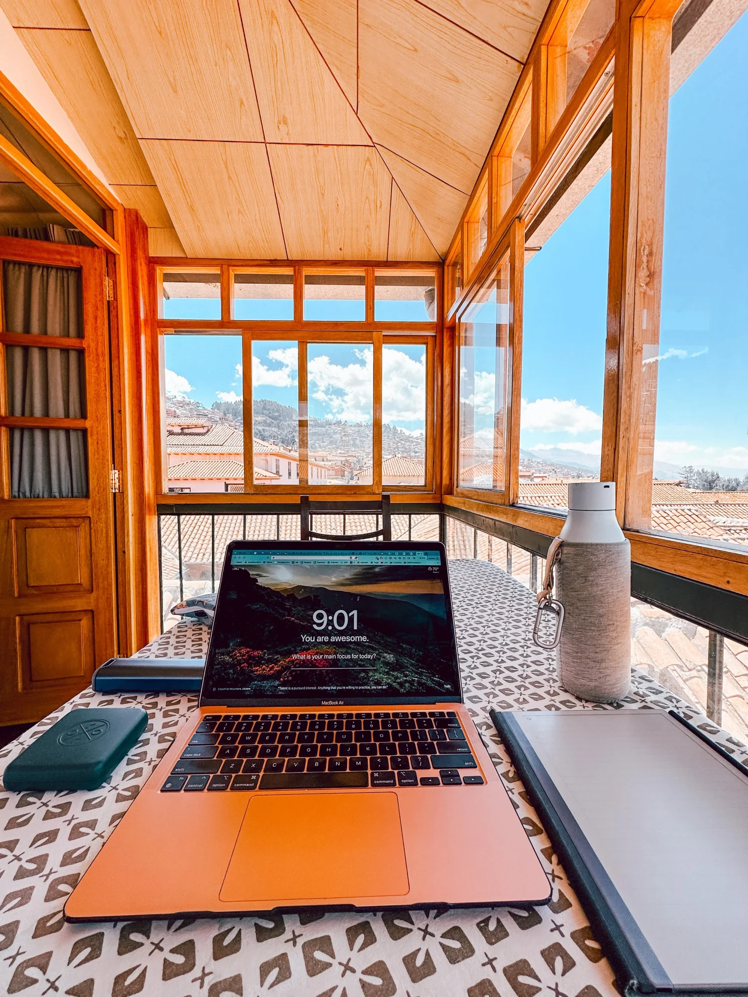 Working Remotely in Cusco, Peru