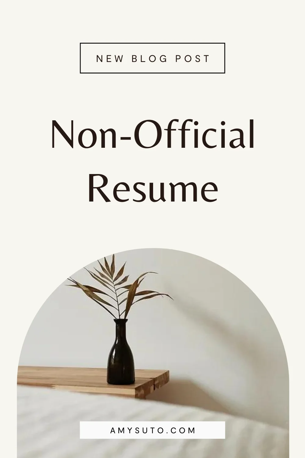 Non official resume