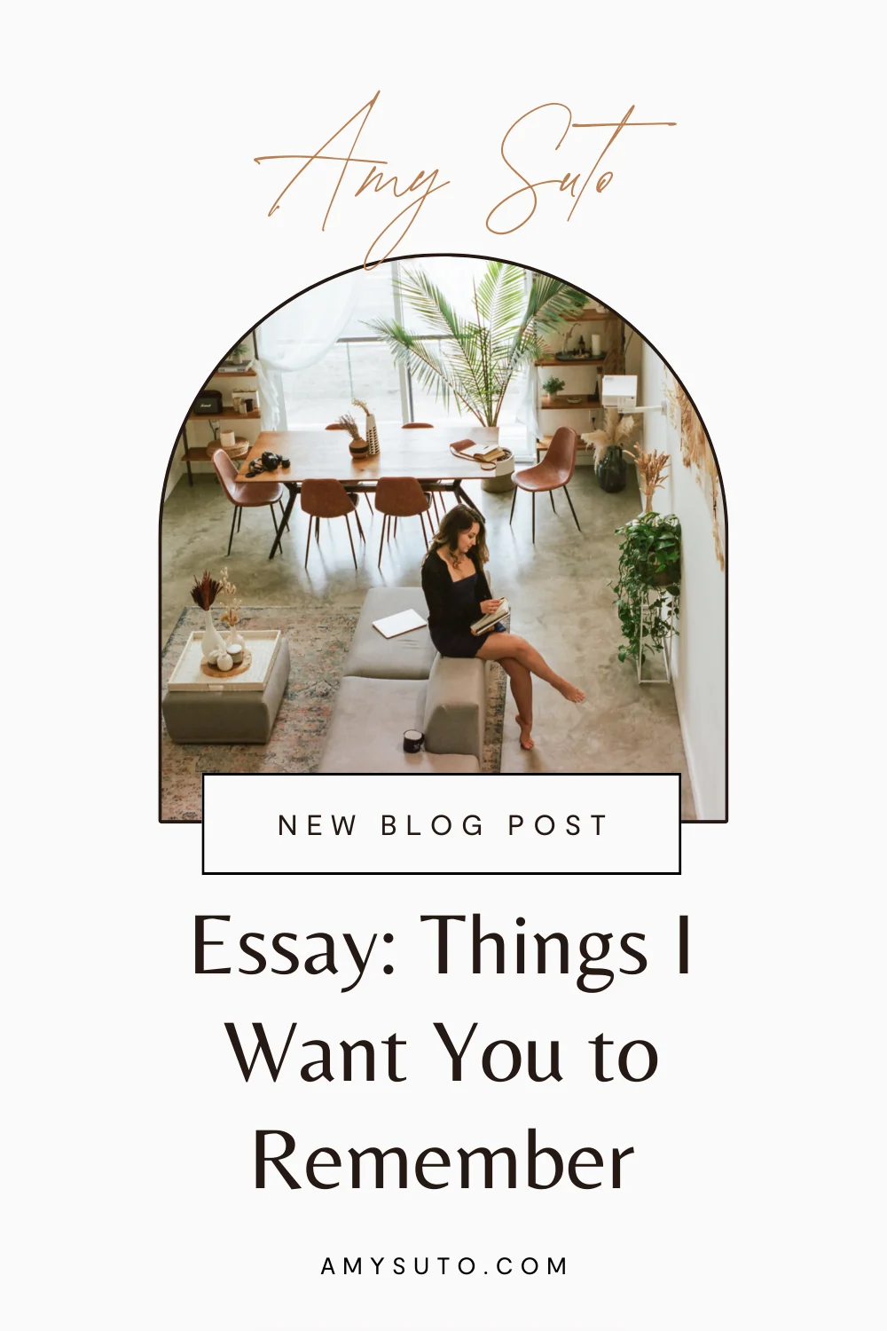 Essy things I want you to remember