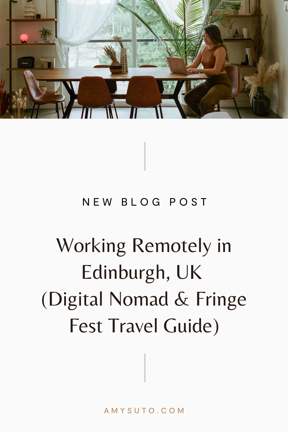 Working Remotely in Edinburgh Pin