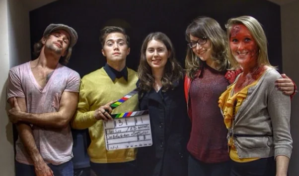 From left to right: Bryce Sorensen, Conner Sorensen, Jen Enfield-Kane, Amy Suto, Rahne Avant