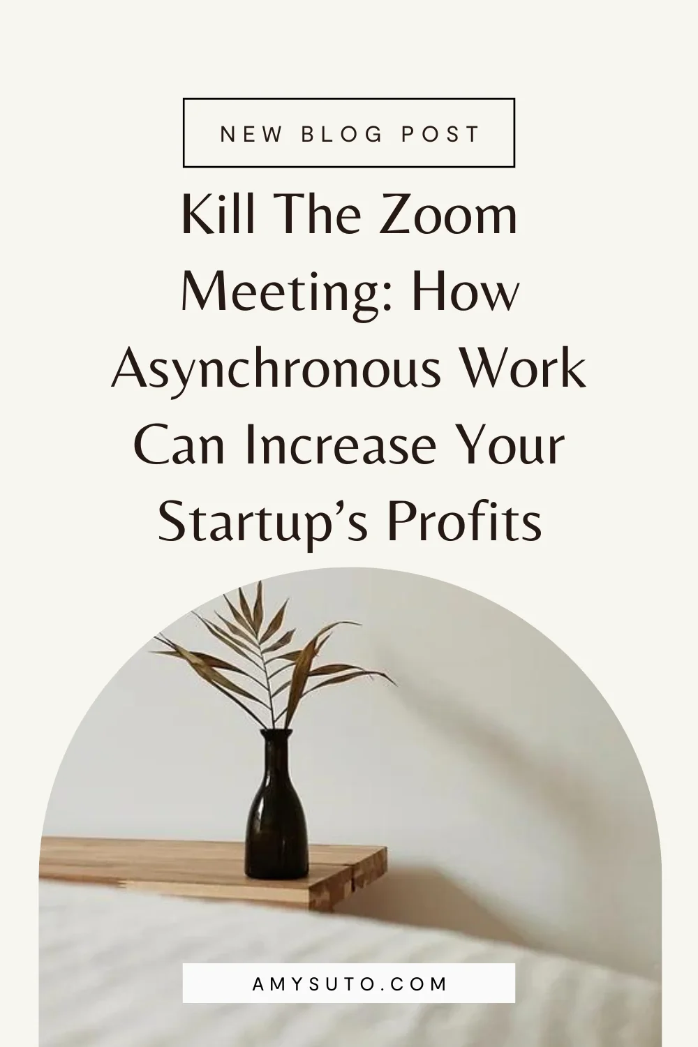 Kill the zoom meeting how asynchronous work
