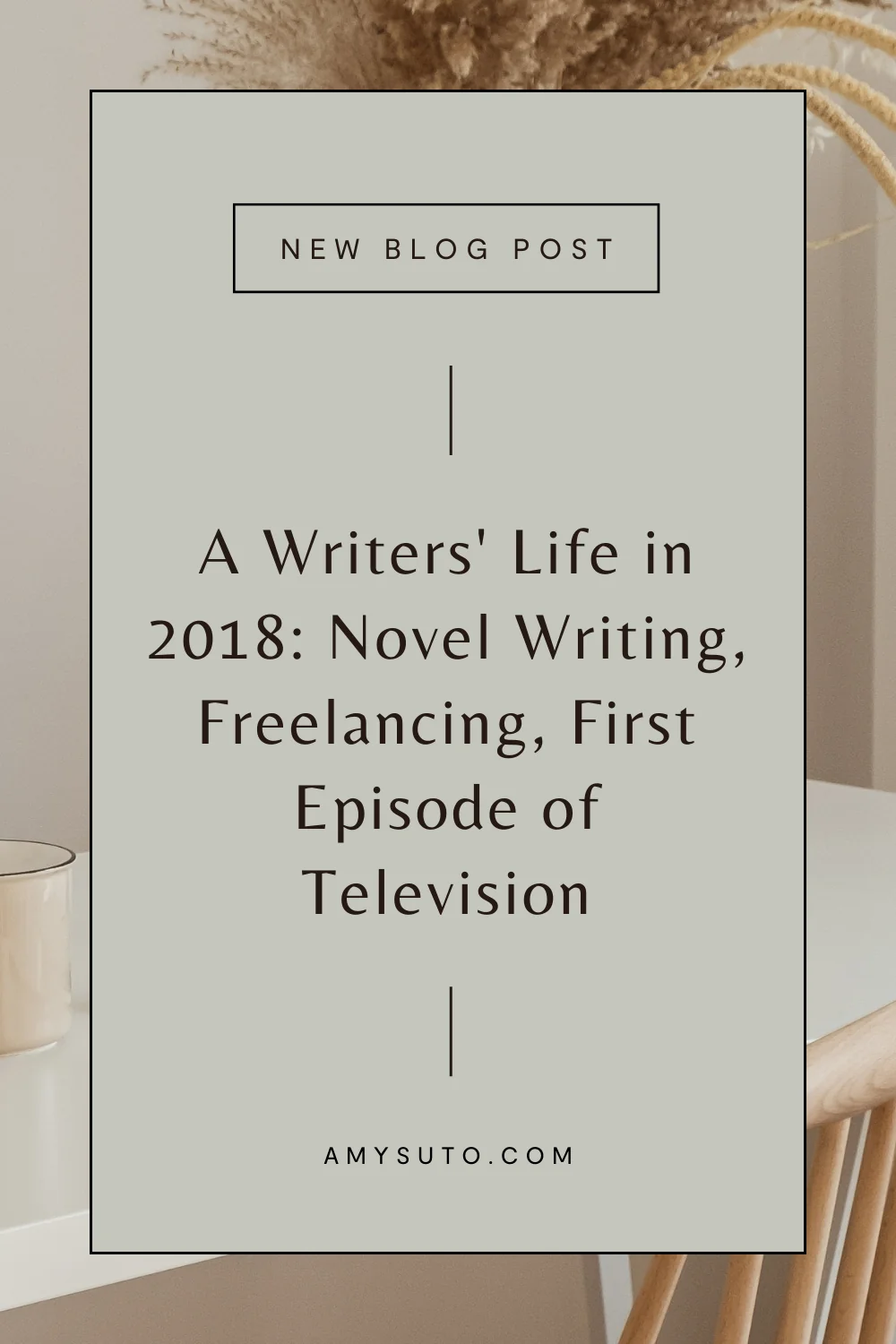 A Writers' Life in Novel Writing Freelancing First Episode of Television