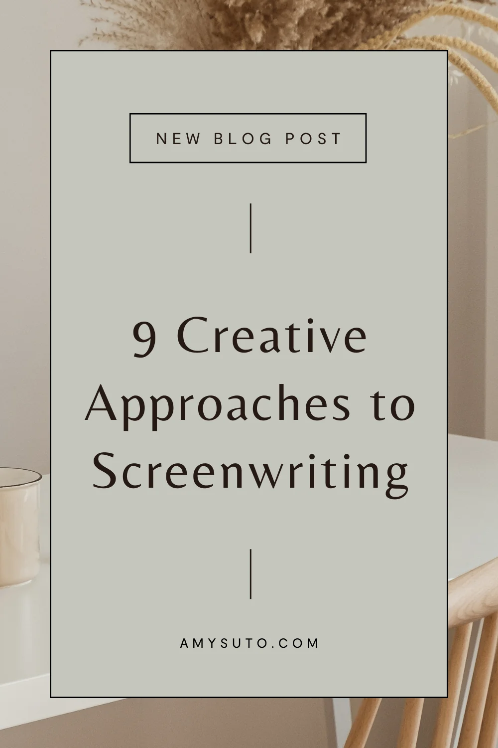 Creative Approaces To Screenwriting