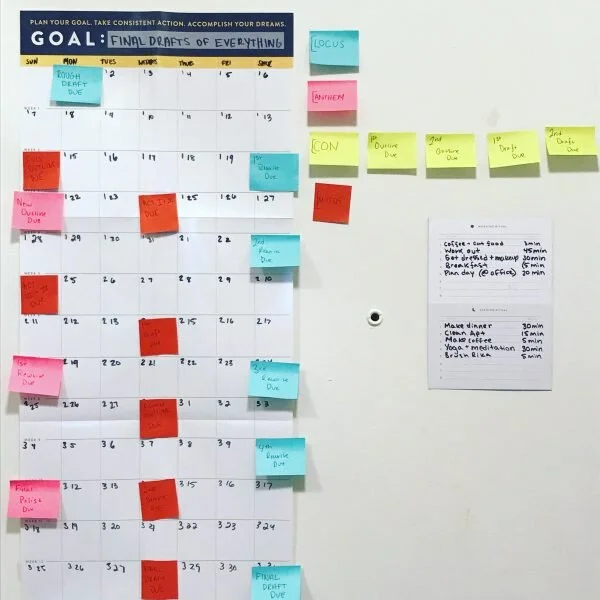 add some red string and I’m at serial-killer level of preparedness for this year
