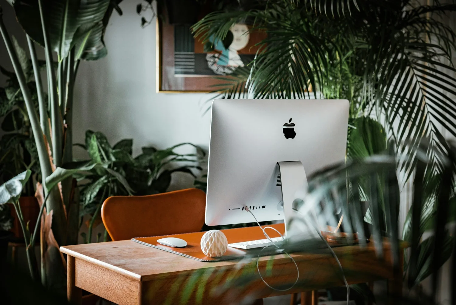 Freelancer desk work