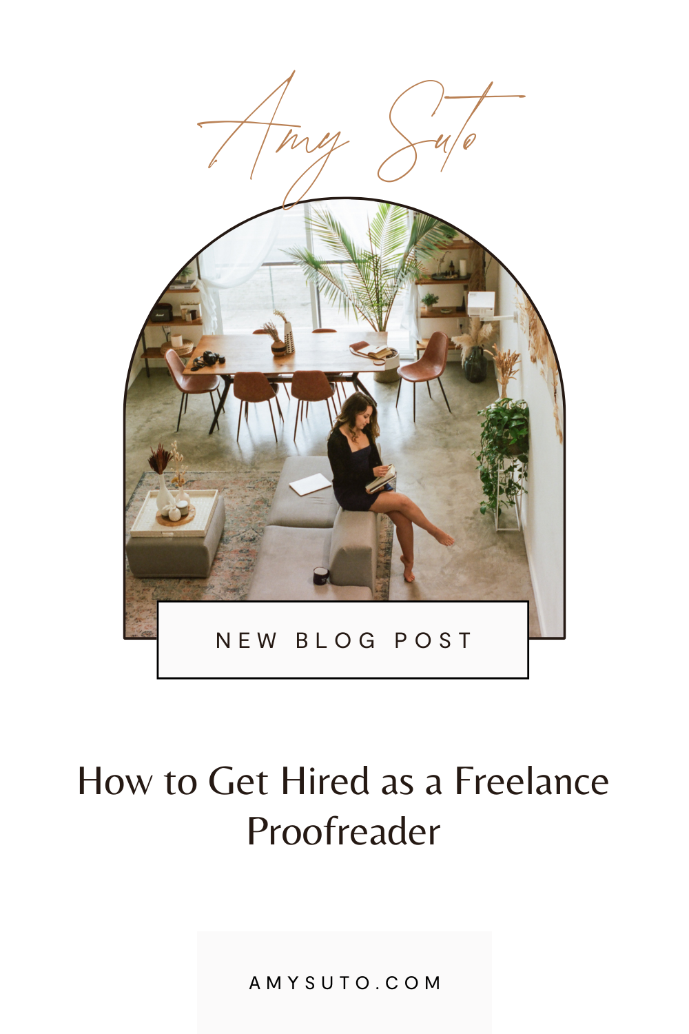 Blog post promotion for ‘How to Get Hired as a Freelance Proofreader’ — a guide to landing remote proofreading jobs and building a successful freelance career
