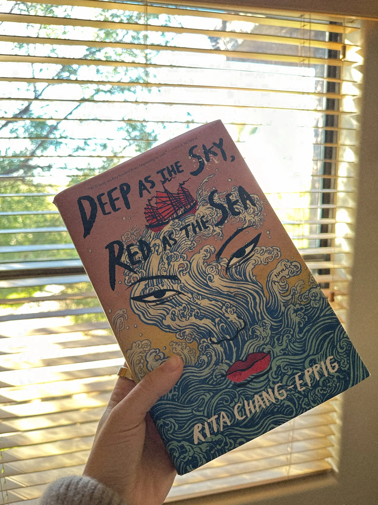 Deep as the Sky, Red as the Sea book cover — reviewed by Amy Suto