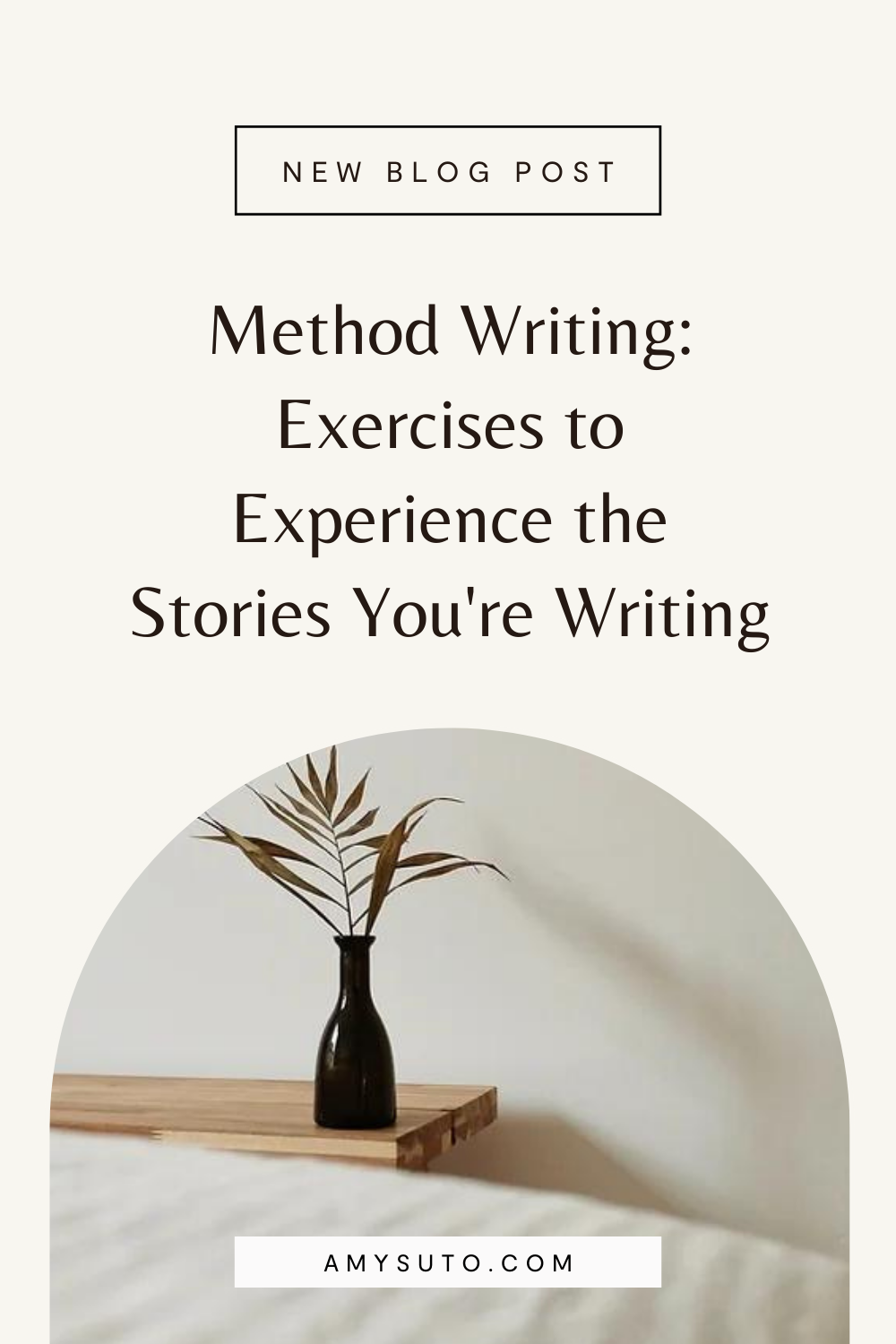 Method writing exercises to experience the stories youre writing