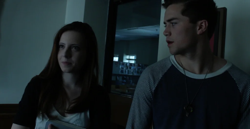 Interesting lighting and shadows on our actors from episode three of Antidote 15