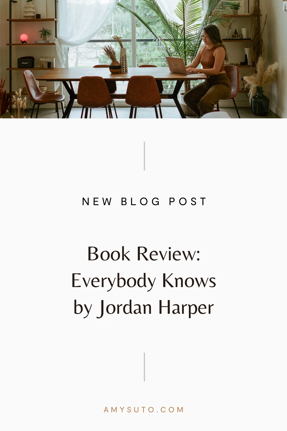 Book Review Pin Everybody Knows by Jordan Harper