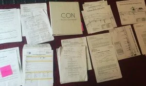 Yes. all of the paperwork.