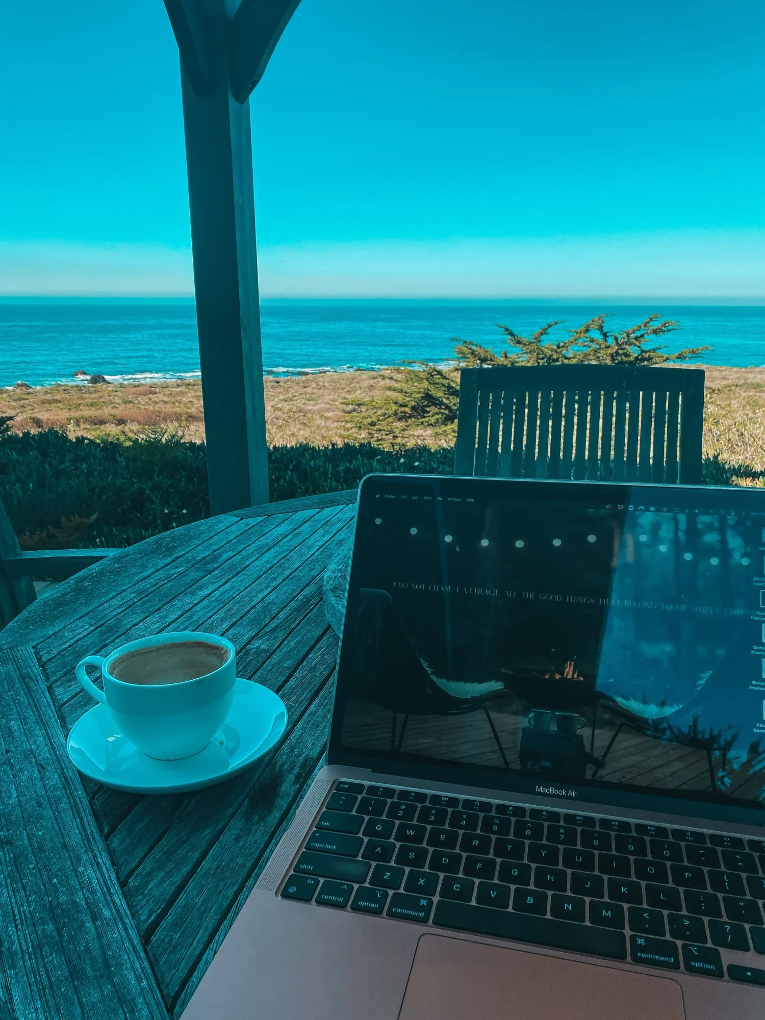Working remotely beach house carmel airbnb