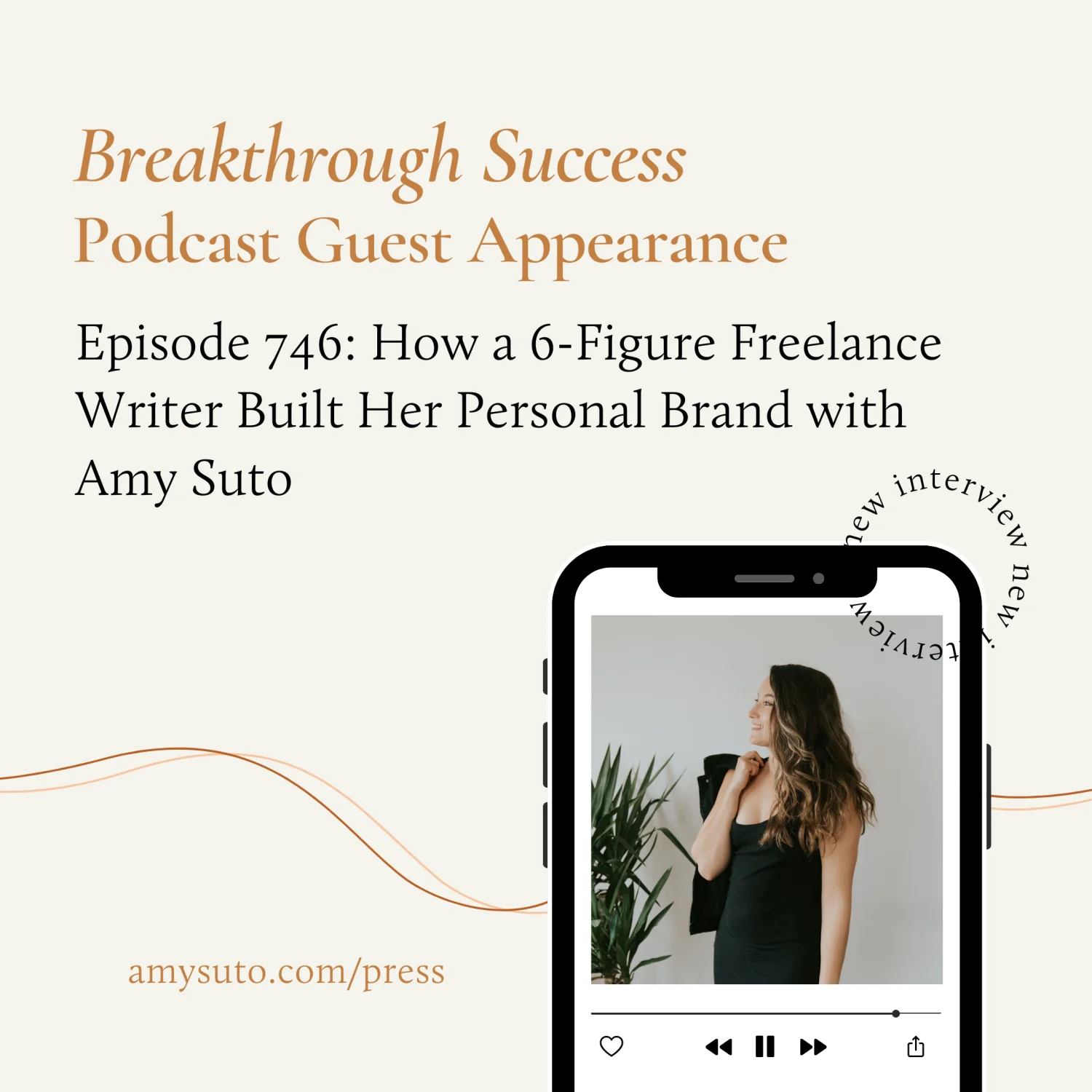 Podcast Guest Appearance AmySuto BreakthroughSuccess