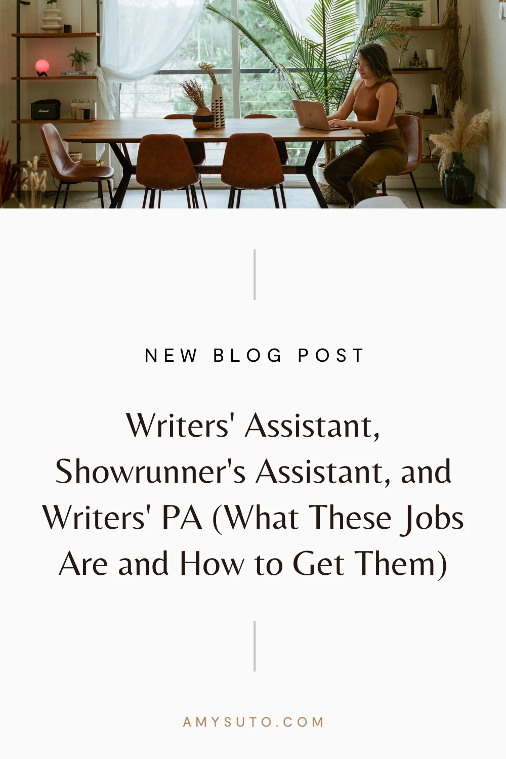 Writers assistant showrunner's assistant and writers pa