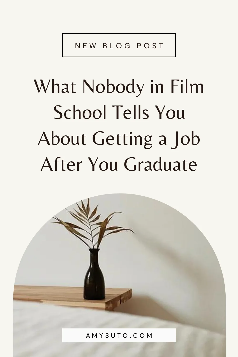 What nobody in film school tells you about getting a job after you graduate